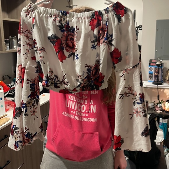 Very Exclusive Womens Crop Top Floral Print. - Picture 2 of 2